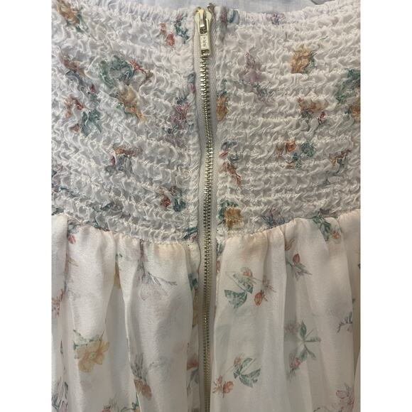 Worth Collective NWT Harlow Maxi Dress in Tiny Yellow Floral Bump Friendly XL - Picture 10 of 15